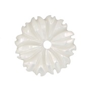 10mm Mother-of-pearl daisy flower x1