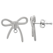 16x17mm 304L Stainless Steel EarStuds x2|raw }}