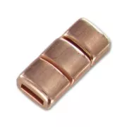 Magnetic clasp for cords 5mm rose Gold tone x1