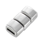 Magnetic clasp for cords 5mm Antique Silver Plating x1|raw }}