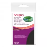 Assortment of Sandpaper dry and wet Sculpey x8