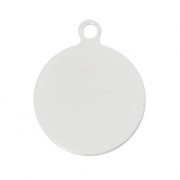 Stick-on Pastilles 12mm Silver colored x5|raw }}