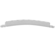 925 Sterling Silver Spacer rhinestones 2 rings 22mm x1