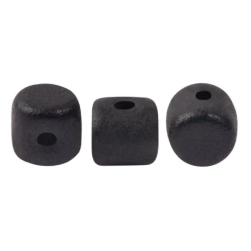 2.5x3mm Minos® by Puca® - Dark Grey Light Mat x5g