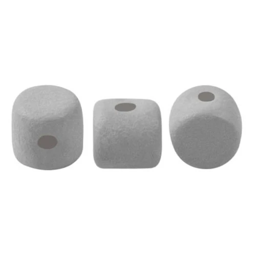 2.5x3mm Minos® by Puca® - Grey Light Mat x5g