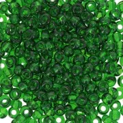 Preciosa Seed Beads 8/0 3 mm - Bottle Green x 20 g