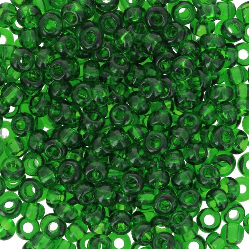 Preciosa Seed Beads 8/0 3 mm - Bottle Green x 20 g