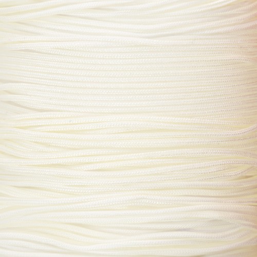 0.5mm Jade thread - Braided nylon thread - Ecru x9m