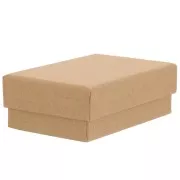 7.5x4.5x2.5cm Fancy jewelry box for set - Kraft x1