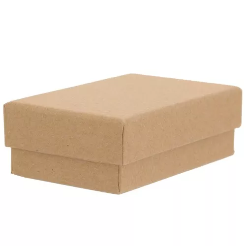 7.5x4.5x2.5cm Fancy jewelry box for set - Kraft x1