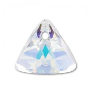 PureCrystal Triangle pendant 6628 8 mm Crystal AB x1|raw }}