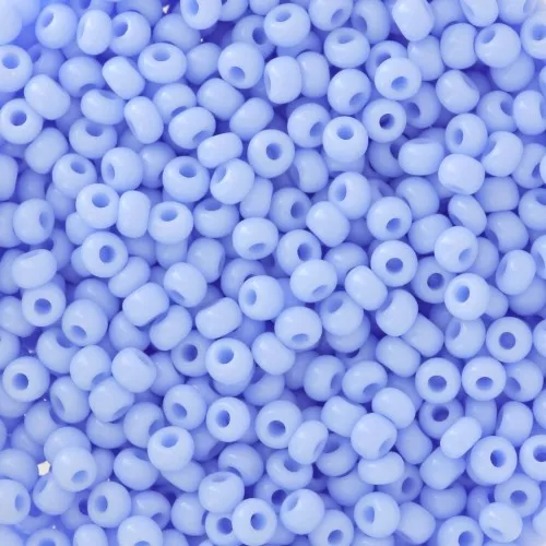 Preciosa Seed beads 9/0 2.5 mm - Pastel Blue Opaque x20g