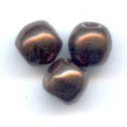 Round beads 3mm Dark Bronze x50