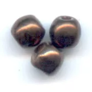 Round beads 3mm Dark Bronze x50