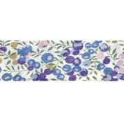 Liberty fabric bias - Wiltshire bud - Myrtilles x1m