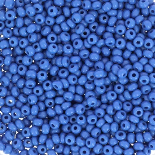 Preciosa Seed Beads 11/0 2 mm - Opaque Blue x20g