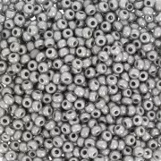 Preciosa Seed Beads 11/0 2 mm - Opaque Gray x 20 g