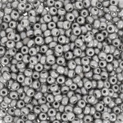 Preciosa Seed beads 11/0 2 mm - Opaque Grey x20g