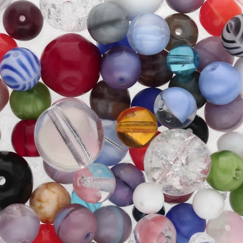 Bohemian beads assortment - Multicolored x50g