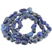 Lapis lazuli - 4 - 6mm Irregular nugget gemstone beads - Lapis Lazuli x39cm 4 - 6mm Irregular nugget gemstone beads - Lapis Lazuli x39cm