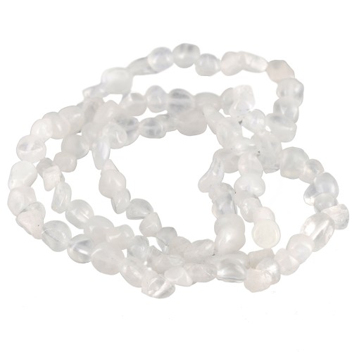 4 - 6mm irregular gemstone nuggets Beads - Moonstone x39cm