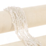 4 - 6mm irregular gemstone nuggets Beads - Moonstone x39cm