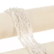 4 - 6mm irregular gemstone nuggets Beads - Moonstone x39cm
