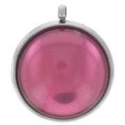 303L stainless steel Pendant setting for flat base 16mm cabochon x1