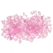 Crushed glass chips for resin - Irregular shine - Lilac AB x7g