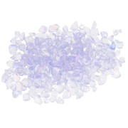 Crushed glass chips for resin - Irregular shine - Blue AB x7g|raw }}