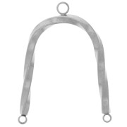 31x22mm 304L stainless steel U-shaped spacers x2