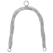 31x22mm 304L stainless steel U-shaped spacers x2