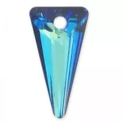 PureCrystal 6480 Spike Pendant 18mm Crystal Bermuda Blue