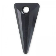 PureCrystal 6480 Spike Pendant 18mm Jet
