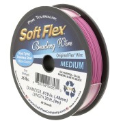 0.48mm Stranded wire 49 strands - Soft Flex Medium - Pink Tourmaline x9m|raw }}