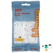 Hama Multi beads white (n°01)  x1000