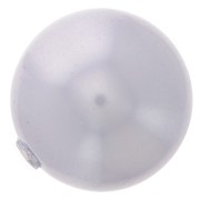 8mm half-drilled PureCrystal 5818 - Crystal Lavender Pearl x1