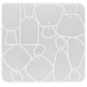 Silicone mold n°14 for making resin earrings -Transparent x1|raw }}