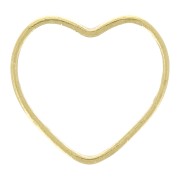 9x10mm Mounting and weaving ring - Rough brass x1