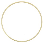 38mm Round weaving and mounting ring - Gold Tone x1