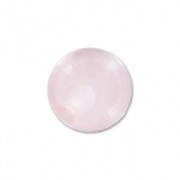 Half-drilled beads 6mm Quartz Rose x2|raw }}