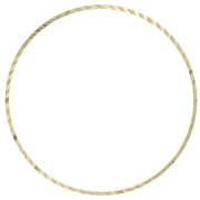 50mm round weaving and mounting ring - Rough brass x1|raw }}