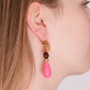 19x5mm Earstud to clip converter - Gold Tone x2