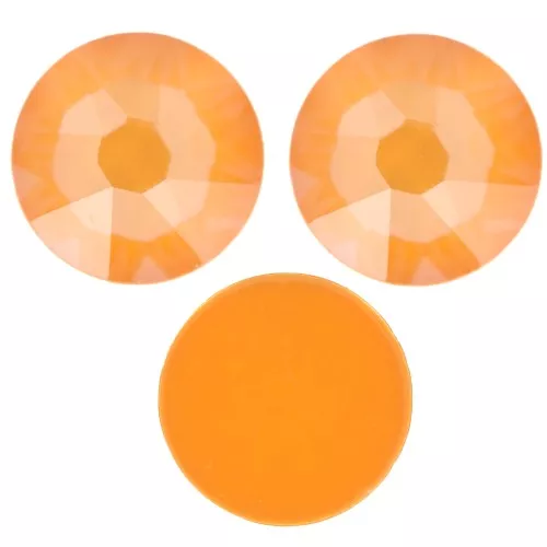 6mm PureCrystal 2088 stick-on Crystal rhinestones - Crystal Mango Ignite x10