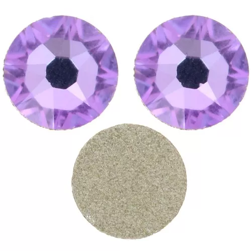 4mm PureCrystal stick-on rhinestones - Crystal Vitrail Light x36