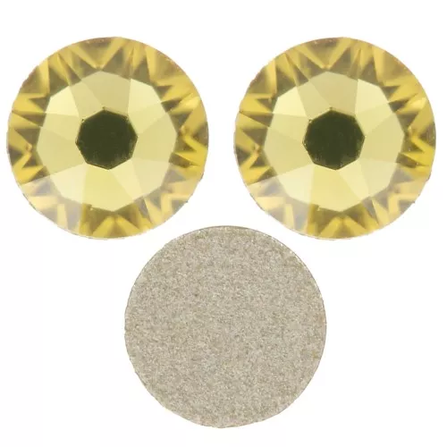 4mm PureCrystal stick-on rhinestones - Reinvented Dark Jonquil x36