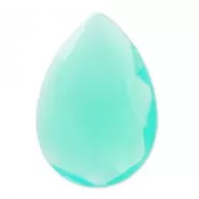 Pear Cabochon 30X20 mm Aquamarine Opal x1