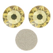 3mm PureCrystal STICK-ON RHINESTONES Reinvented Dark Jonquil x36