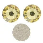 3mm PureCrystal STICK-ON RHINESTONES Reinvented Dark Jonquil x36