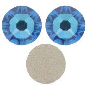 5mm PureCrystal stick-on rhinestones - Crystal Bermuda Blue x36